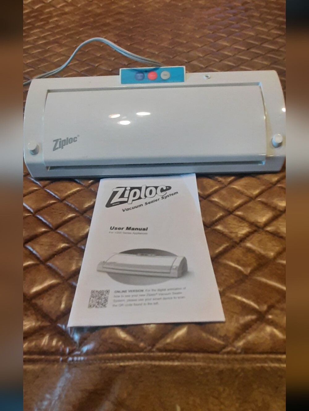 Ziploc Vacuum Sealer Machine - White